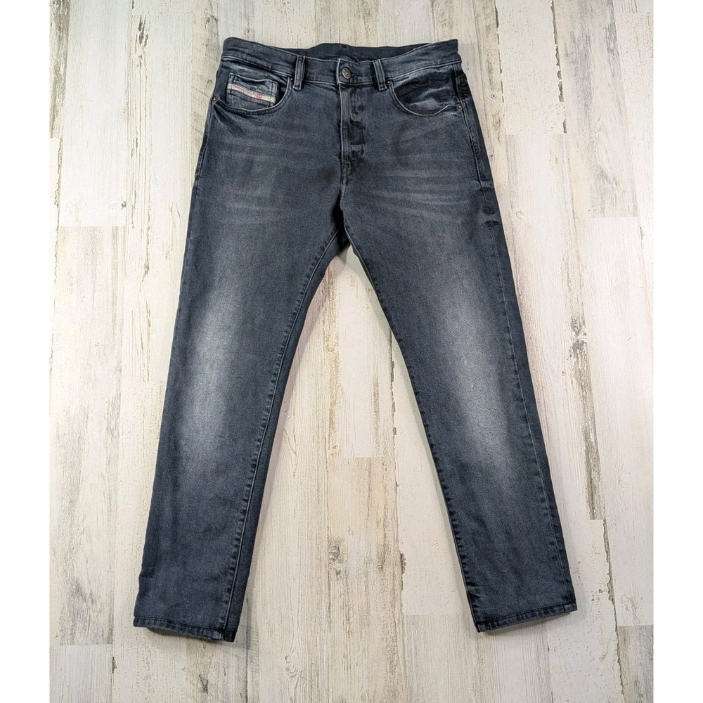 Diesel Jeans Mens D-Strukt Slim Italian Stretch Denim Dark Wash 31x27